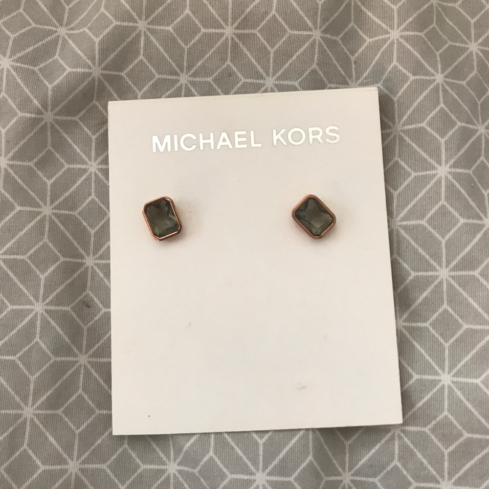 Michael Kors Rose Gold Parisian Jewels Earrings